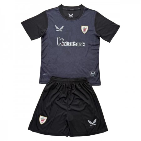 Athletic Bilbao Doelman Tenue Zwarte 2025-26  - Kids